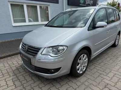 Gebraucht VW Touran Highline 105 PS (77 kW) 2007 Silber Van / Kleinbus