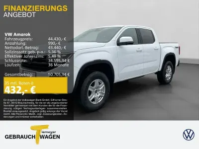 Neu VW Amarok Life 205 PS (150 kW) 2025 Weiß Pickup