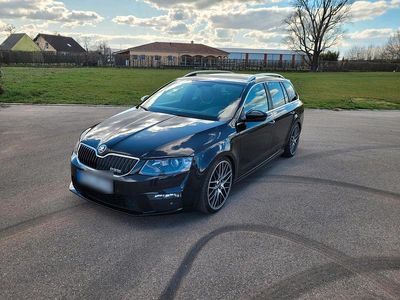 Gebraucht Skoda Octavia RS 184 PS (135 kW) 2014 Schwarz Kleinwagen