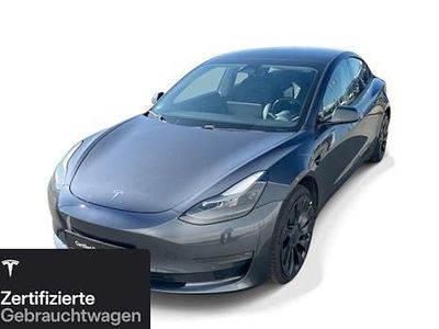 Usata Tesla Model 3 Performance 377 kW (513 CV) 2021 Argento Berlina