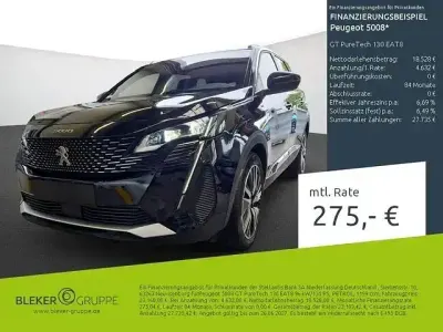 Gebraucht Peugeot 5008 GT 131 PS (96 kW) 2023 Lackierung schwarz perla nera/metallic klarlack SUV