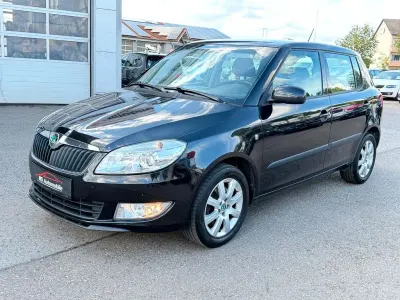Gebraucht Skoda Fabia Elegance 105 PS (77 kW) 2011 Schwarz Limousine