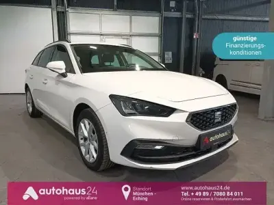 Gebraucht Seat Leon ST Style 116 PS (85 kW) 2023 Weiß Kombi