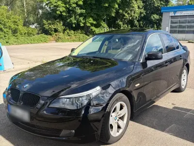 Gebraucht BMW 525 Comfort Edition 197 PS (144 kW) 2008 Schwarz Limousine