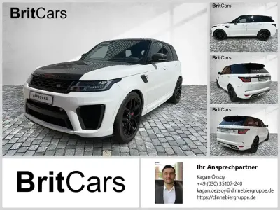 Gebraucht Land Rover Range Rover Sport SVR 575 PS (422 kW) 2023 Weiß SUV
