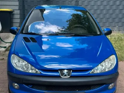 Gebraucht Peugeot 206 2003 Blau Kleinwagen