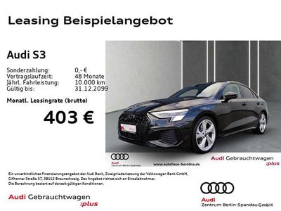 Second-hand Audi S3 Ambiente 310 CP (228 kW) 2024 Negru Berlinǎ