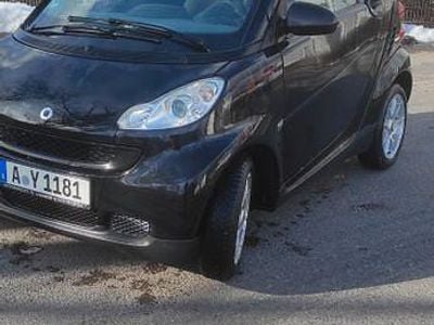 Schwarz Gebraucht 2009 Smart ForTwo Cabrio Pure Cabrio | 3.600 € (Guter Preis)