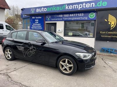 Gebraucht BMW 118 Sport Line 143 PS (105 kW) 2012 Schwarz Kleinwagen