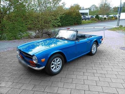 Usata Triumph TR6 132 CV (97 kW) 1974 Blu Cabrio