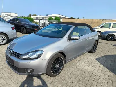 Gebraucht VW Golf Cabriolet Exclusive 160 PS (117 kW) 2013 Silber Cabrio