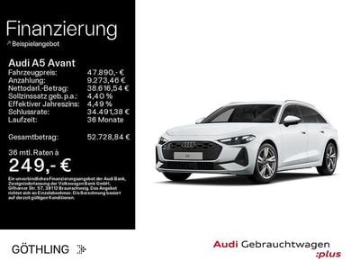 Gebraucht Audi A5 Ambiente 204 PS (150 kW) 2025 Gletscherweiß metallic Kombi