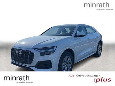 Gebraucht Audi Q8 Ambiente 381 PS (280 kW) 2021 Gletscherweiß metallic SUV