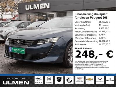 gebraucht Peugeot 508 SW Active 1.2PureTech Spurhalteassistent Alu Klimaauto.+SHZ Einparkhilfe Tempomat Radio-BT