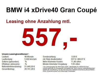 Gebraucht BMW i4 M Sport 294 kW (401 PS) 2025 Alpinweiss uni Limousine