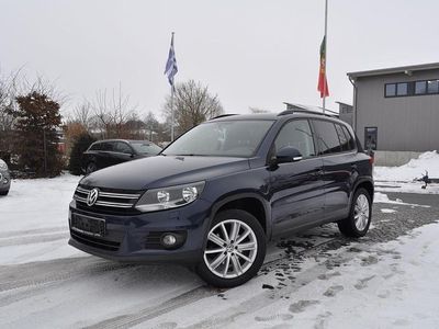 Gebraucht VW Tiguan Trendline 122 PS (89 kW) 2012 Blau SUV