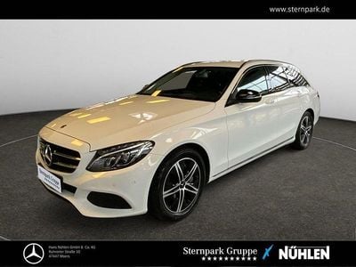 Weiß Gebraucht 2017 Mercedes C250 Avantgarde Kombi | 21.490 € (Fairer Preis)
