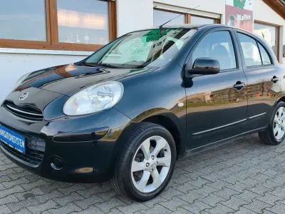 Gebraucht Nissan Micra Acenta 80 PS (58 kW) 2011 Super black Kleinwagen