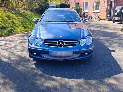 Usata Mercedes CLK220 150 CV (110 kW) 2007 Blu Coupé