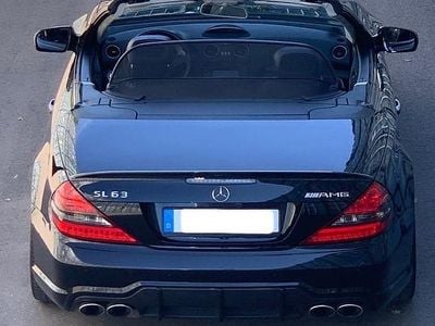 Gebraucht Mercedes SL63 AMG AMG 525 PS (386 kW) 2009 Schwarz Cabrio
