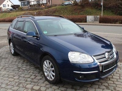 Usata VW Golf VI Comfortline 122 CV (89 kW) 2009 Blu Utilitaria