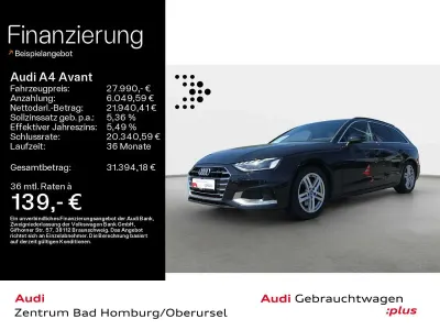 Gebraucht Audi A4 Advanced Plus 204 PS (150 kW) 2022 Mythosschwarz metallic Kombi