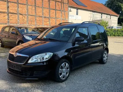 Gebraucht Skoda Roomster Plus Edition 86 PS (63 kW) 2011 Schwarz Van / Kleinbus