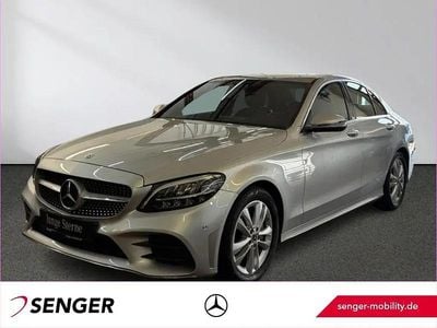 Gebraucht Mercedes C180 AMG 156 PS (114 kW) 2020 Silber Limousine