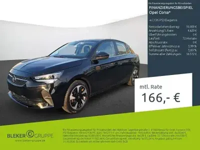Occasion Opel Corsa-e Elegance 100 kW (136 ch) 2021 Noir Citadine