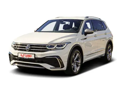 Begagnad VW Tiguan Allspace R-line 200 HK (147 kW) 2022 Vit SUV