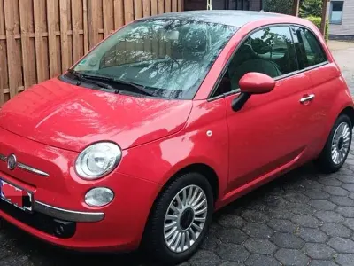 Gebraucht Fiat 500 Lounge 69 PS (50 kW) 2012 Rot Kleinwagen