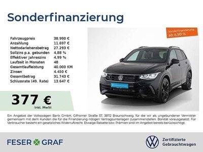 Deep black perleffekt Gebraucht 2024 VW Tiguan R-line SUV | 38.990 € (Fairer Preis)