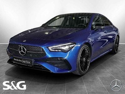Metalliclack spektralblau Gebraucht 2024 Mercedes CLA200 AMG Coupé | 36.660 € (Fairer Preis)