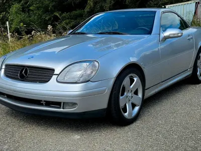 Gebraucht Mercedes SLK200 163 PS (119 kW) 2000 Grau Cabrio