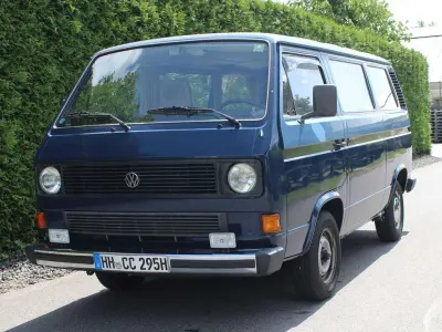 Gebraucht VW T3 77 PS (56 kW) 1982 Blau Van