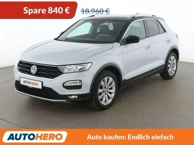 Gebraucht VW T-Roc Sportline 190 PS (139 kW) 2019 Weiß SUV