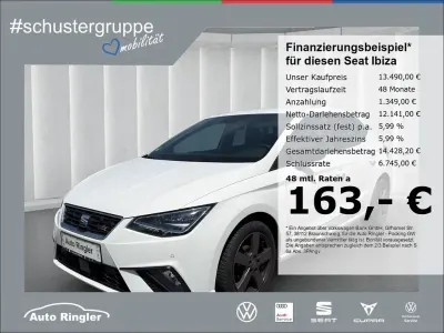 Gebraucht Seat Ibiza FR 95 PS (69 kW) 2020 Weiß Kleinwagen