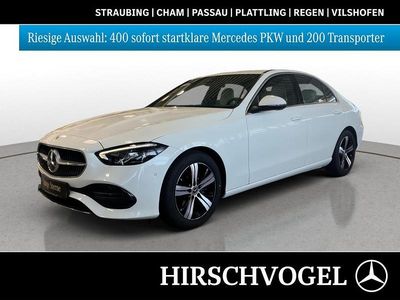 Unilack polarweiß Gebraucht 2024 Mercedes C200 Avantgarde Limousine | 35.970 € (Superpreis)