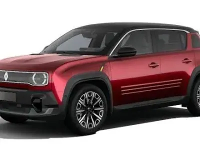 Neu Renault 4 E-Tech Iconic 110 kW (150 PS) 2026 Rot metallic SUV