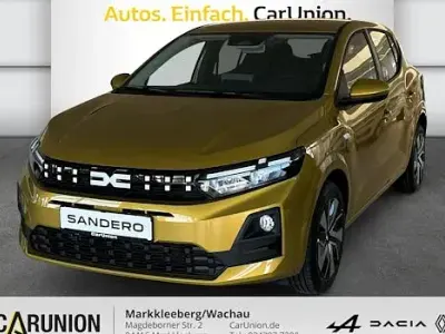 Nowe Dacia Sandero Expression 101 KM (74 kW) 2026 Żółty Sedan/Limuzyna