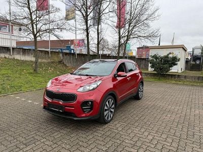 Gebraucht Kia Sportage Platinum Edition 185 PS (136 kW) 2017 Rot SUV