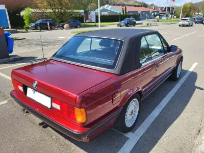 Gebraucht BMW 320 Cabriolet 129 PS (94 kW) 1991 Rot Cabrio