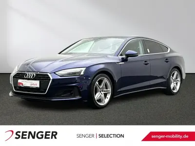 Gebraucht Audi A5 Sportback Comfort 204 PS (150 kW) 2022 Navarrablau metallic Kleinwagen