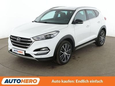 Gebraucht Hyundai Tucson Passion Plus 177 PS (130 kW) 2018 Weiß SUV