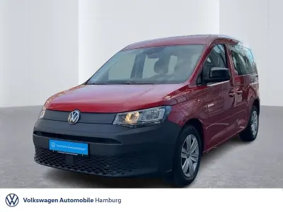 Brugt VW Caddy Basis 122 HK (89 kW) 2022 Rød MPV