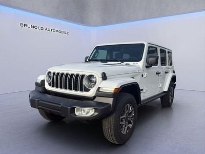 Neu Jeep Wrangler Sahara 272 PS (200 kW) 2025 Weiß SUV