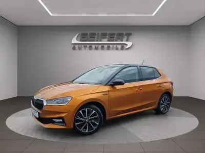 Gebraucht Skoda Fabia First Edition 110 PS (80 kW) 2021 Orange Kleinwagen