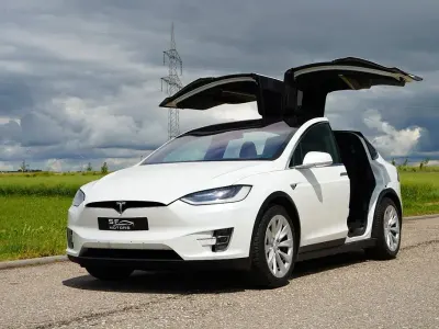 Gebraucht Tesla Model X 386 kW (525 PS) 2017 Weiß SUV