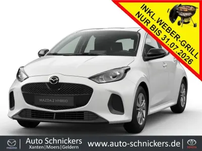 Neu Mazda 2 Center-Line 116 PS (85 kW) 2026 Weiss Kleinwagen