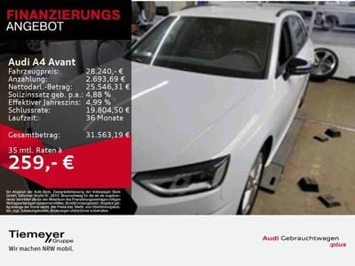 Brugt Audi A4 S-Line 150 HK (110 kW) 2023 Hvid Stationcar